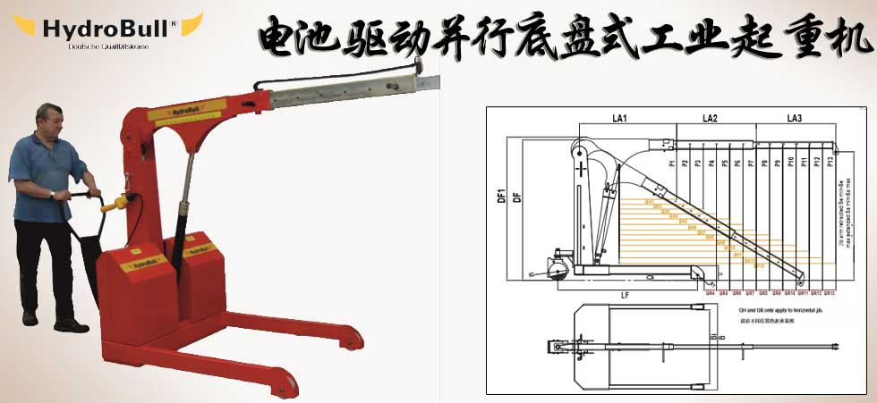 德國并行底盤電動起重機(jī)圖