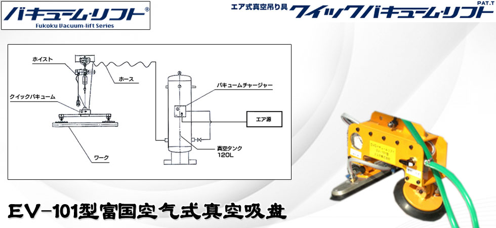 EV-101型富國(guó)空氣式真空吸盤