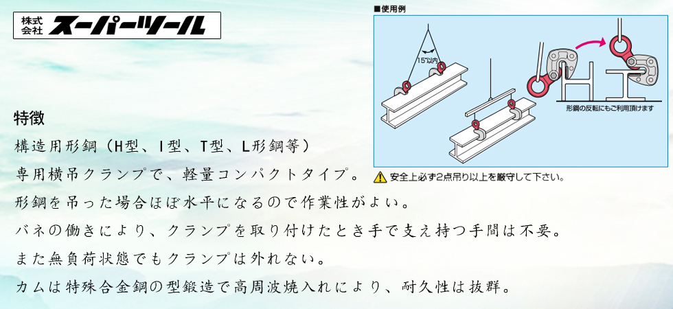 世霸HLC-S型鋼吊鋏具